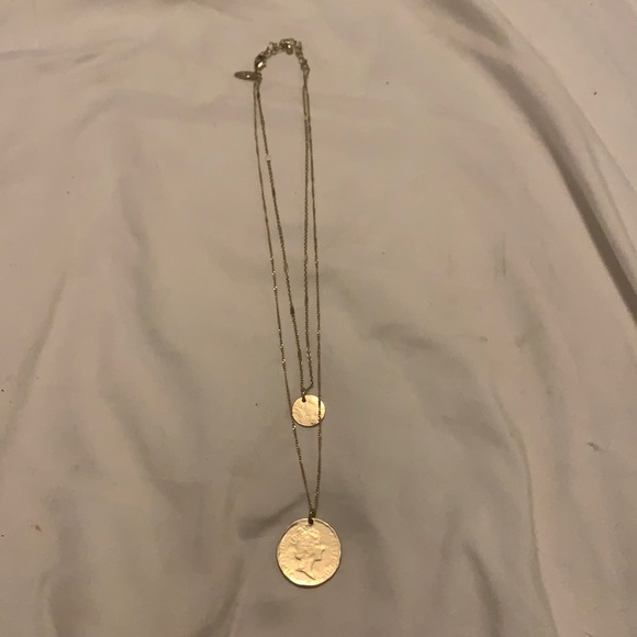 LOFT Jewelry The Loft Outlet Coin Necklace Poshmark Loft jewelry the loft outlet coin necklace poshmark